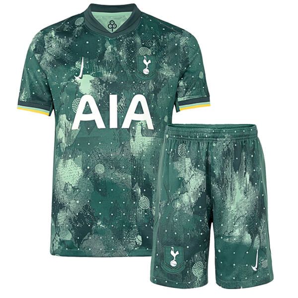 Camiseta y Pantalones para niños Tottenham Third 24/25